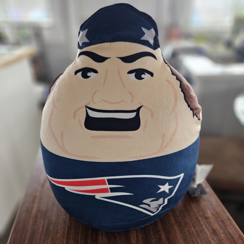 New England Patriots Kids Squish Pillow